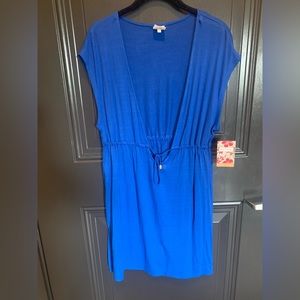 Blue pool or beach cover up! Brand new with tags!